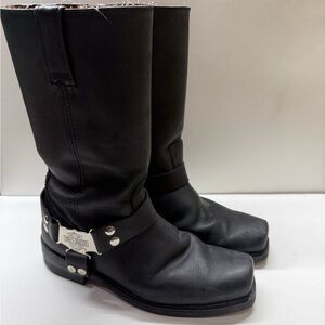 Harley-Davidson Black Leather Boots men’s size 12